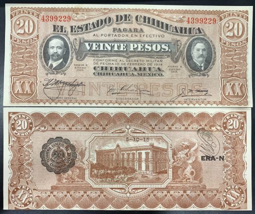 Mexico 20 Pesos UNC (1)
