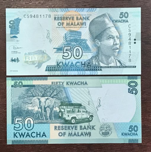 Malawi 50 Kwacha UNC
