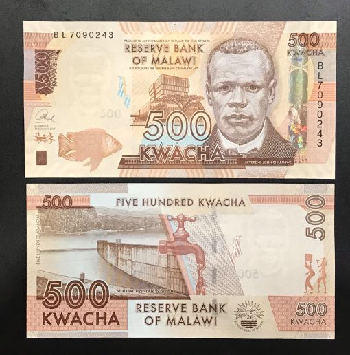 Malawi 500 Kwacha UNC